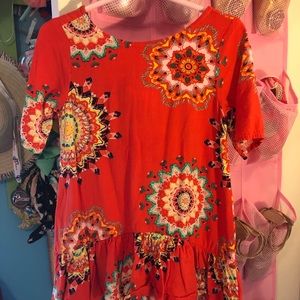 EUC, Girls 2T Crazy 8 Medallion Dress